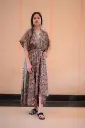 Paisley Boho Asymmetrical Dress