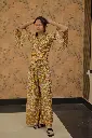 Golden Paisley Boho Co-ord Set