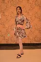 Vintage Boho Wrap Top & Skirt Co-ord Set